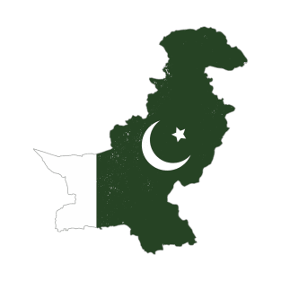 Pakistan Map T-Shirt