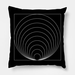 geometric circles design Pillow