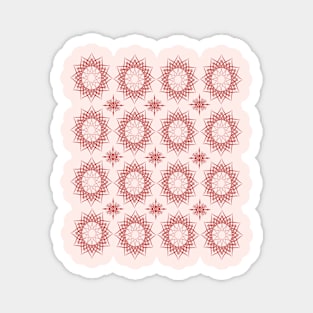 Mandala Flower Pattern Magnet