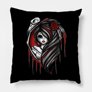 Gothic Girl Pillow