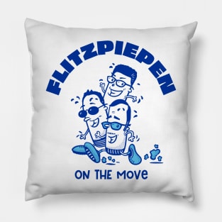 Speed beep on the move Pillow