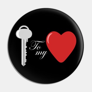 Key To My Heart Pin