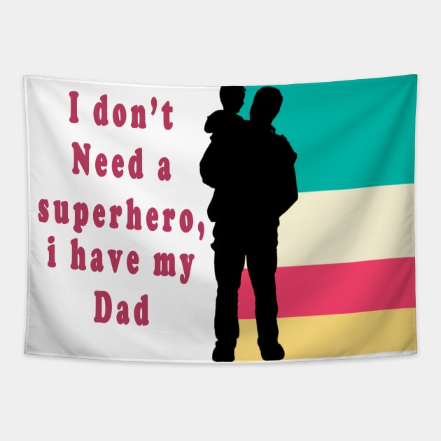 Father day 2020 Tapestry by Design Knight