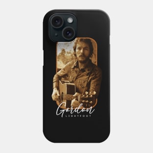 Gordon Retro Lightfoot Phone Case