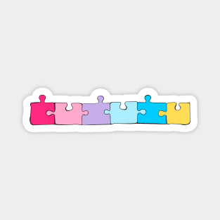 Puzzle Pride Magnet