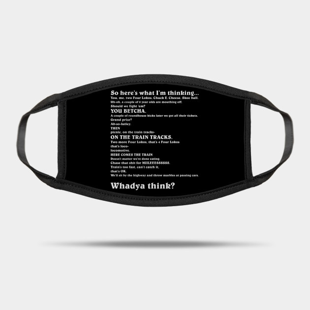 So Here S What I M Thinking Tiktok Mask Teepublic Uk