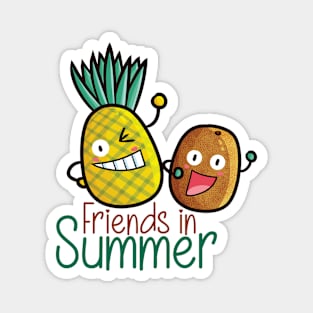 Friends in Summer Magnet