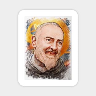 Holy Padre Pio Magnet