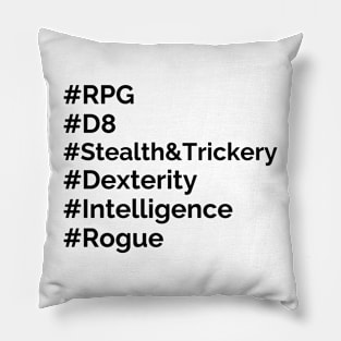 Rogue hashtag Pillow