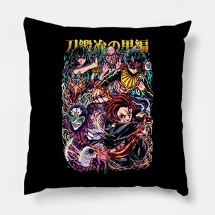 demon slayer Fanart Pillow