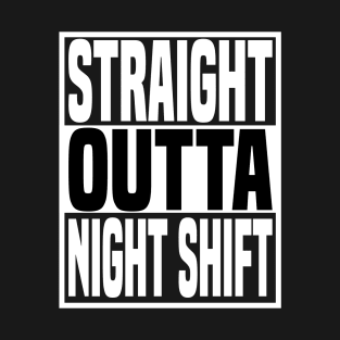 Carer Night Shift Carer For The Elderly T-Shirt