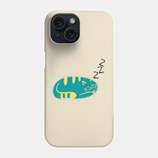 Cat sleeping Phone Case