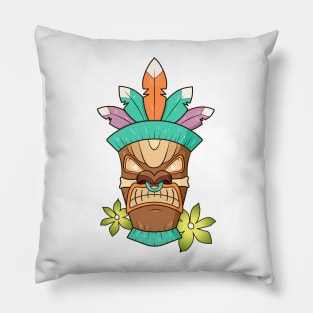 Polynesian Tiky Pillow