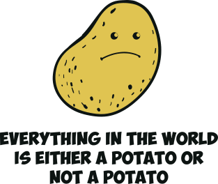 Potato - Think about it Magnet