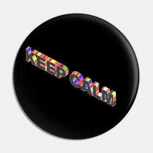 Keep Calm Pin