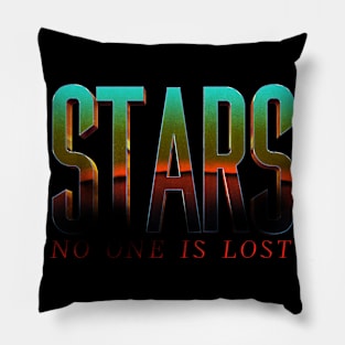 no one is lost stars Pillow