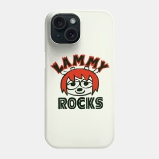 Mudwizard re-draws lammy rocks / um jammer lammy sheep girl Phone Case