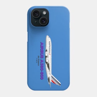 Airbus A380-800 - Air France Phone Case