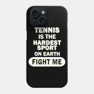 Tennis Tennis Court Match Men Double Forehand Phone Case