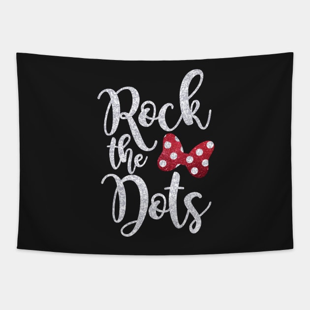 Rock the Dots Tapestry by kimhutton