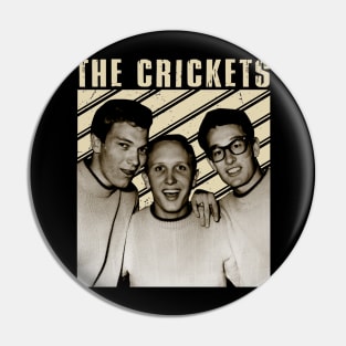 Chirping into Rock History The Crickets' Beat Pin