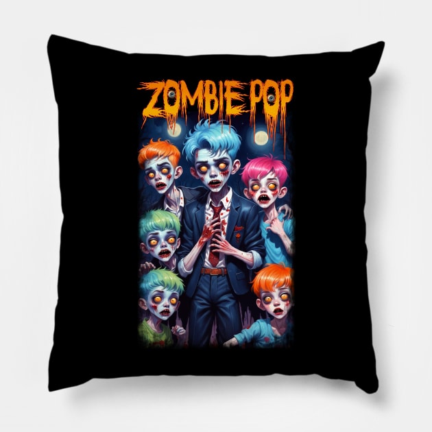 Zombie Pop Pillow by KawaiiDread