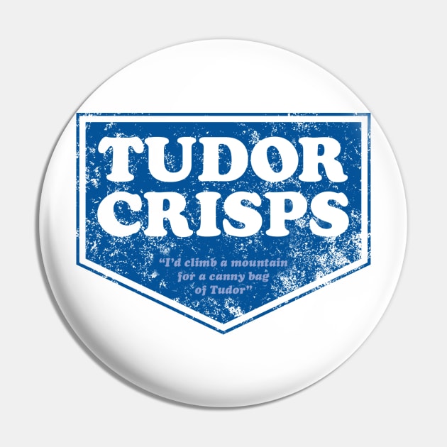 Tudor Crisps (distressed) Pin by Function9