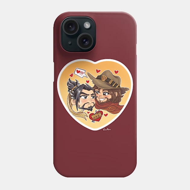 McHanzo OTP Love Phone Case by Vinniedraws