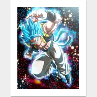 Gogeta Blue Poster by Dankelys