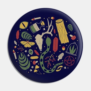 Witchy Finds - Spooky Cute Occult Pin