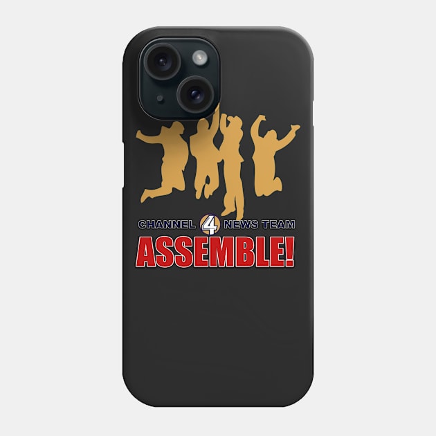 Channel 4 News Team Assemble Phone Case by Meta Cortex