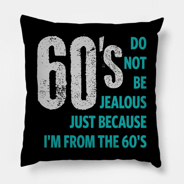 I'm from the 60's. Pillow by C_ceconello