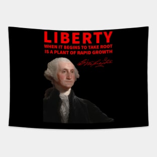 George Washington on Liberty Tapestry