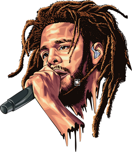 J.COLE art Design T-Shirt Hoodie Stickers Kids T-Shirt by Carlart1 🎨