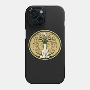 Sitting Buddha Meditating Buddhist Phone Case