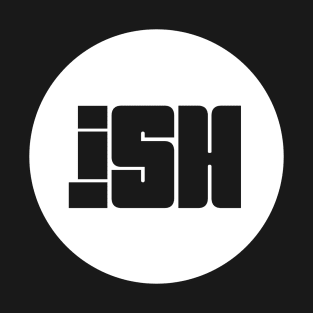 iSH Original White Logo T-Shirt