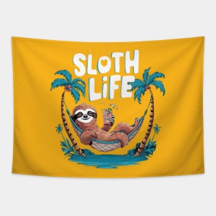 sloth life Tapestry