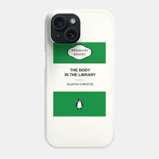 The Body in the Library by Agatha Christie Phone Case