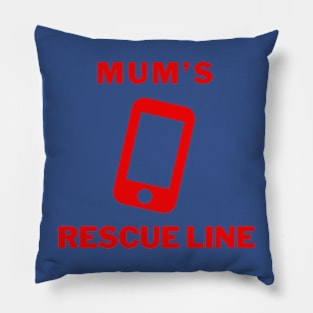 Call Mom for Rescue Tshirt Pillow