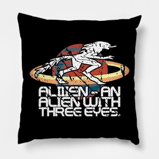 Alien Ufo Area 51 Pillow