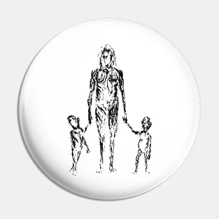 Mother mother (inverted) Pin