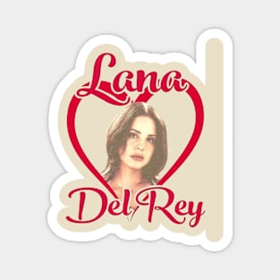 Love lana Magnet