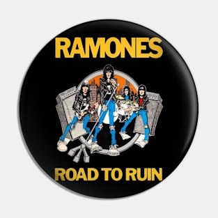 Ramones Road To Ruin Pin