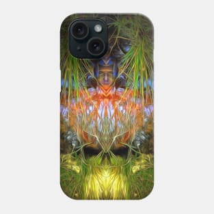 A Face in the Forest Phone Case