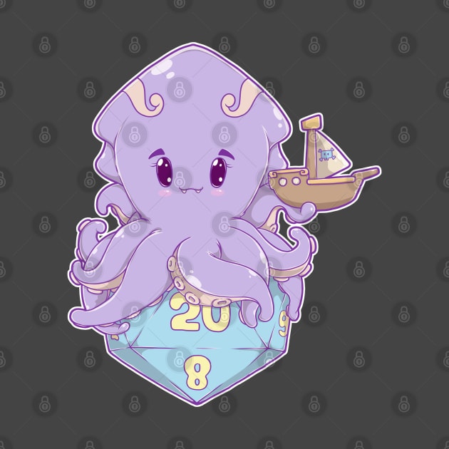 Chibi Kraken by MimicGaming