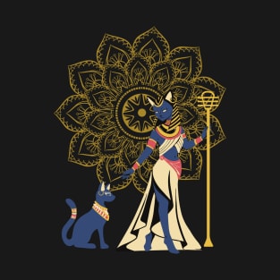 Egyptian Goddess Bastet T-Shirt