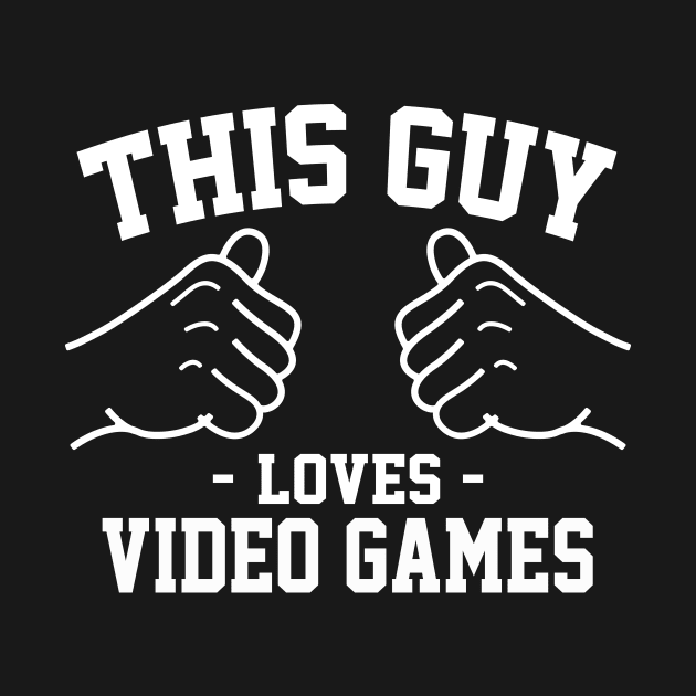 This guy loves video games by Lazarino