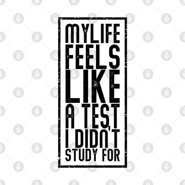 My life feels like a test I didn’t study for. by naraka