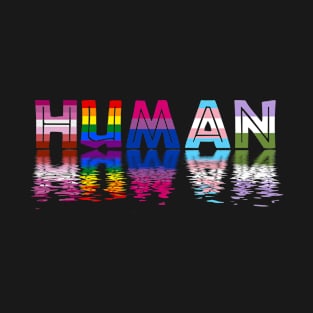 Human lgbt pride T-Shirt