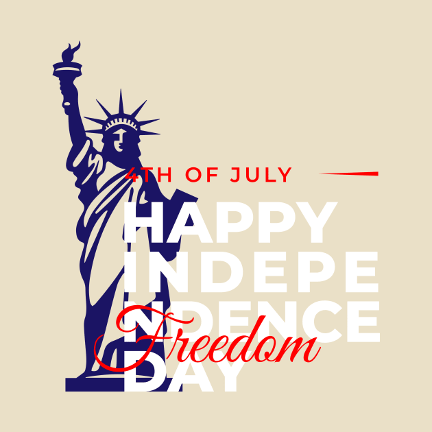 Happy Independence Day USA Freedom, 4th of July by SappiDigital